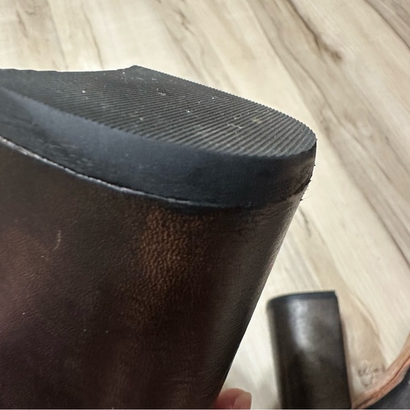 Freebird By Steven Jericho Leather Studded Booties Size 11 - Picture 13 of 15